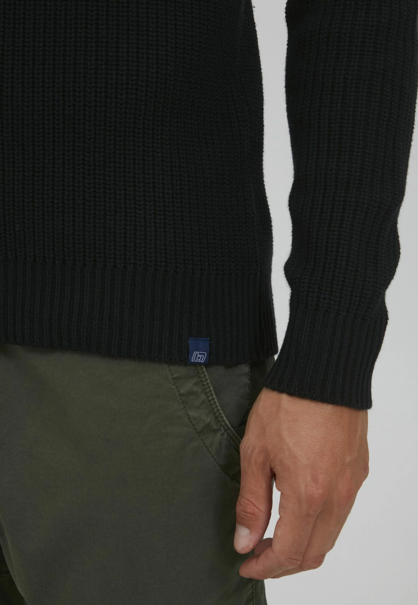 Blend Bhtafari - Jersey De Punto - Black 5 Blend Bhtafari - Jersey De Punto - Black - Imagen 5