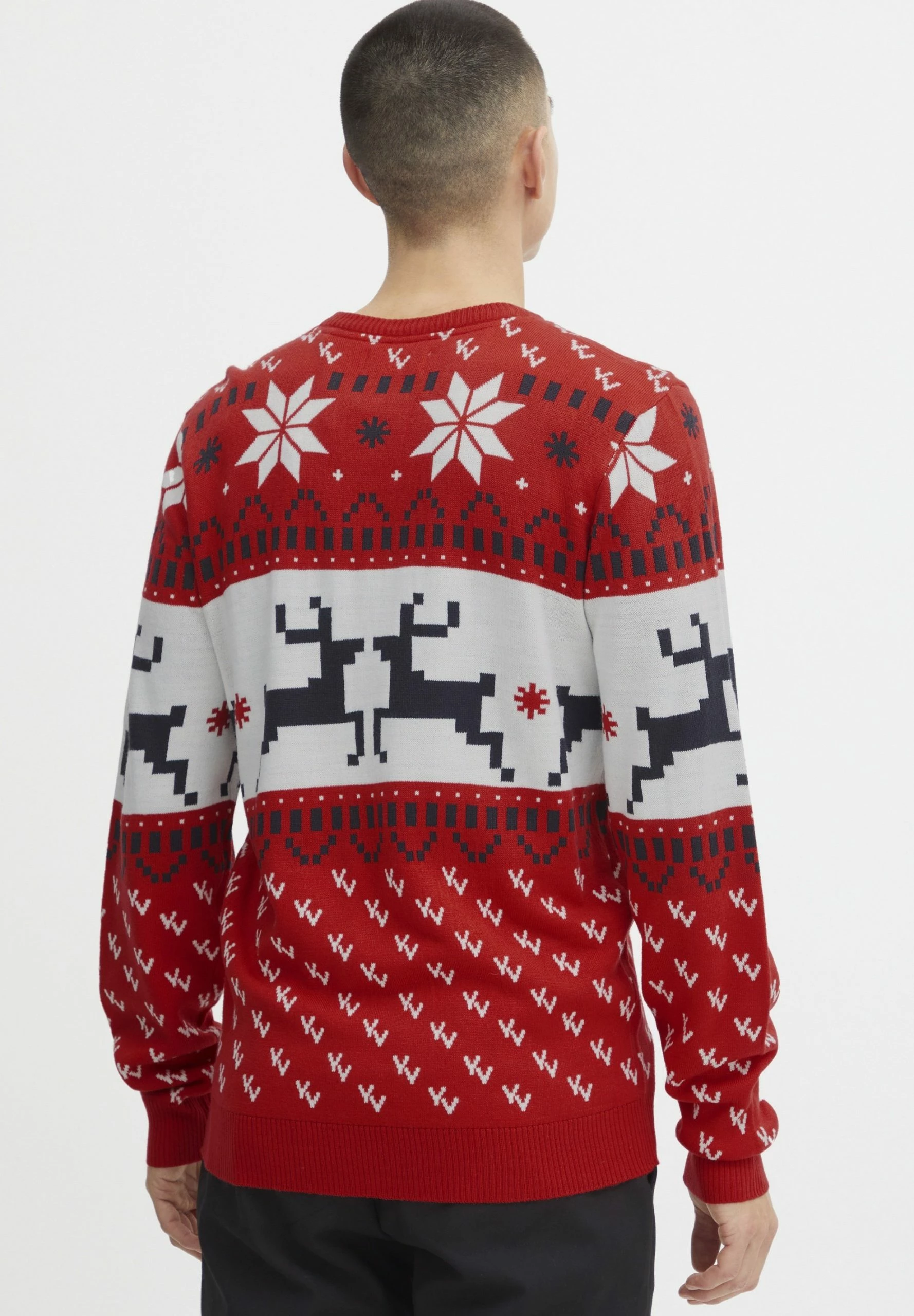 Blend Christmas - Jersey De Punto - Mars Red 3 Blend Christmas - Jersey De Punto - Mars Red - Imagen 3