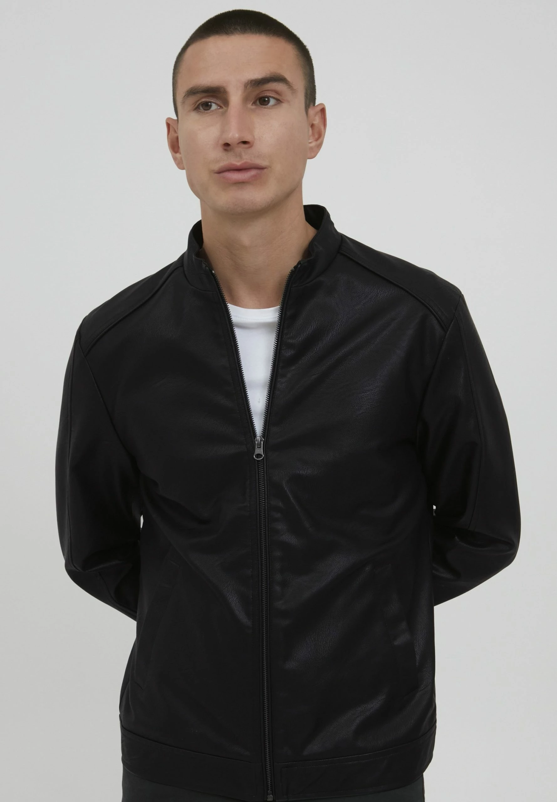 Blend Outerwear - Chaqueta De Cuero Sintético - Black 1 Blend Outerwear - Chaqueta De Cuero Sintético - Black