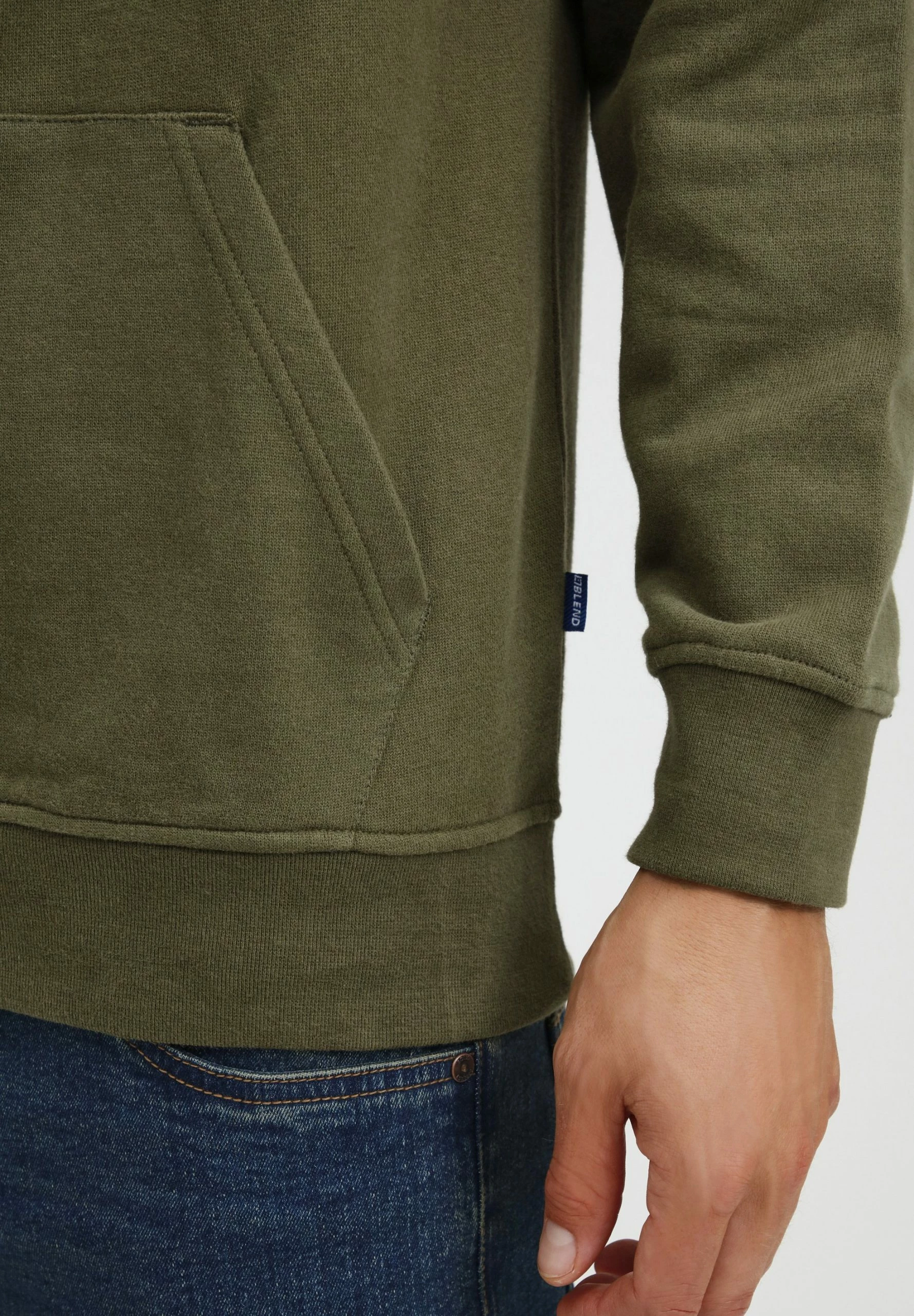 Blend Bhrayk - Jersey Con Capucha - Winter Moss 5 Blend Bhrayk - Jersey Con Capucha - Winter Moss - Imagen 5