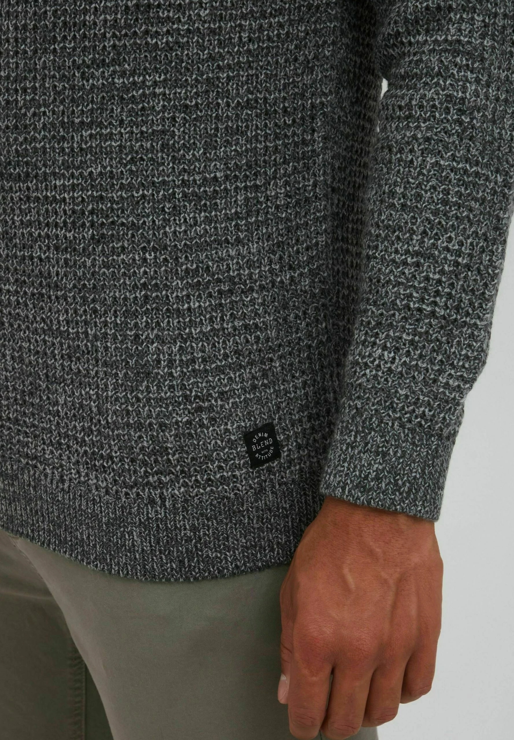 Blend Bhcarlton - Jersey De Punto - Charcoal Mix 5 Blend Bhcarlton - Jersey De Punto - Charcoal Mix - Imagen 5