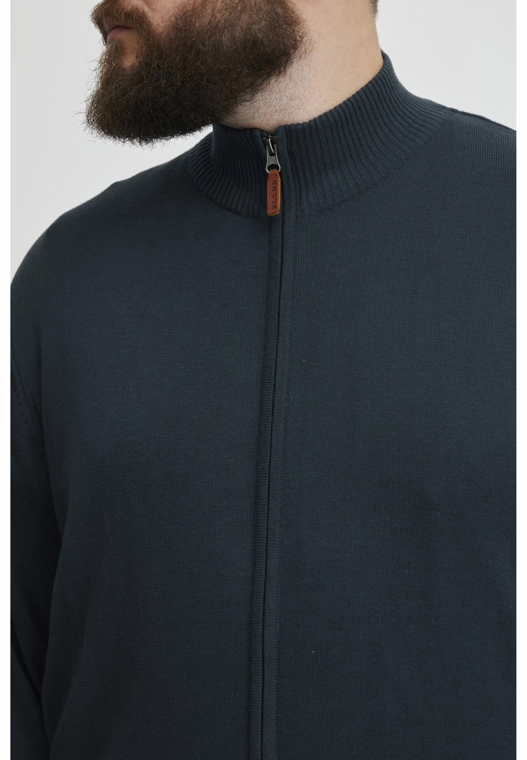 Blend Bhnorman Bt - Chaqueta De Punto - Dress Blues 4 Blend Bhnorman Bt - Chaqueta De Punto - Dress Blues - Imagen 4