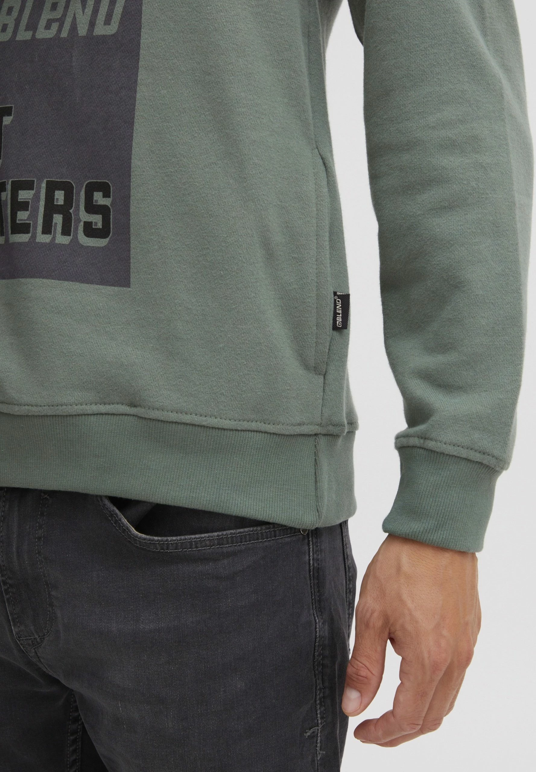 Blend Sudadera - Duck Green 4 Blend Sudadera - Duck Green - Imagen 4