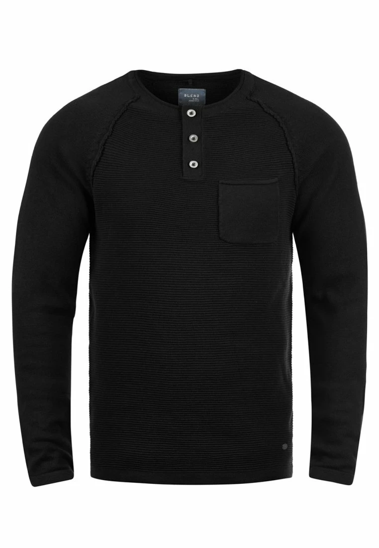 Blend Bhotto - Jersey De Punto - Black 6 Blend Bhotto - Jersey De Punto - Black - Imagen 6