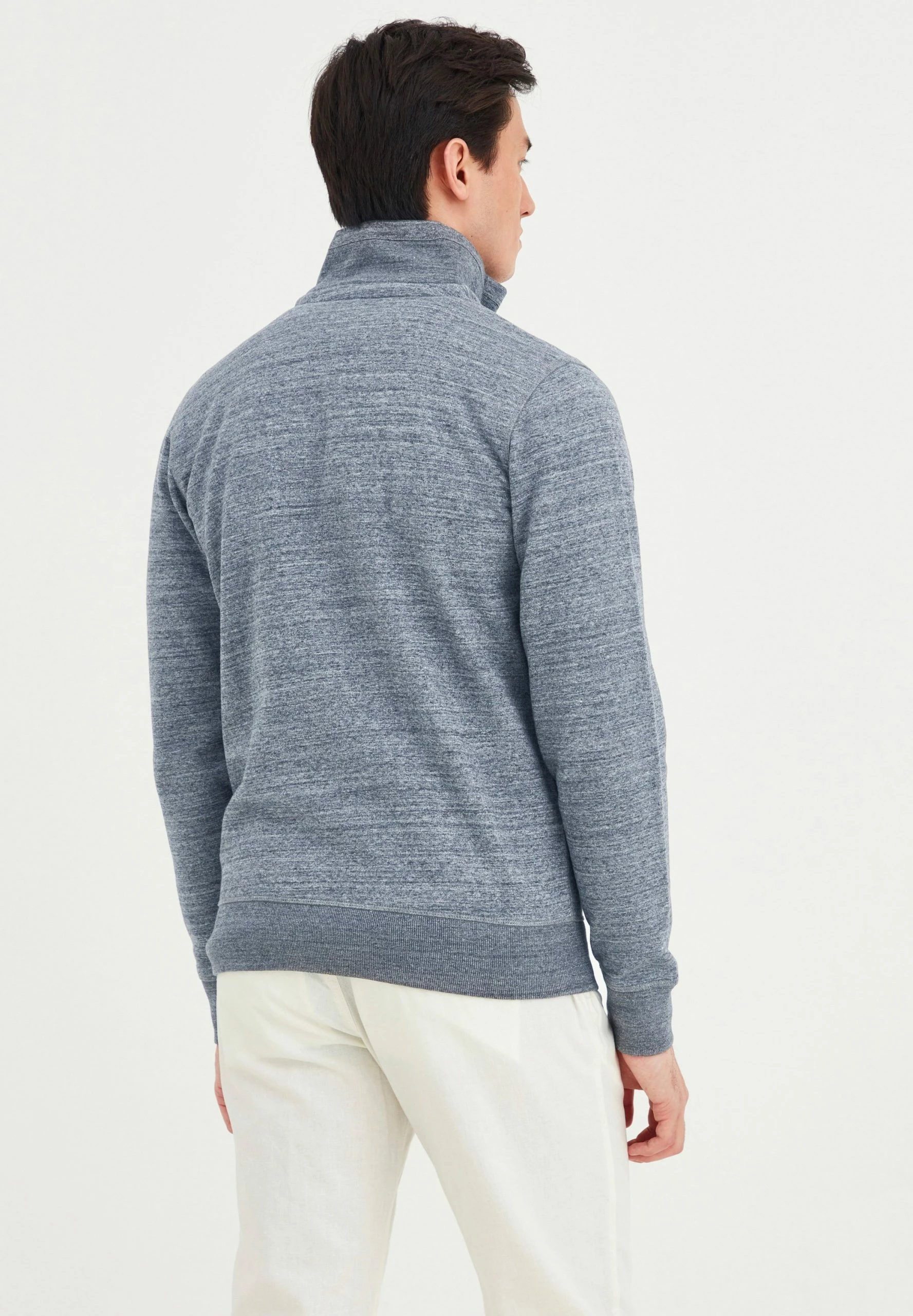 Blend Bhlenner - Sudadera Con Cremallera - Pewter Mix 3 Blend Bhlenner - Sudadera Con Cremallera - Pewter Mix - Imagen 3