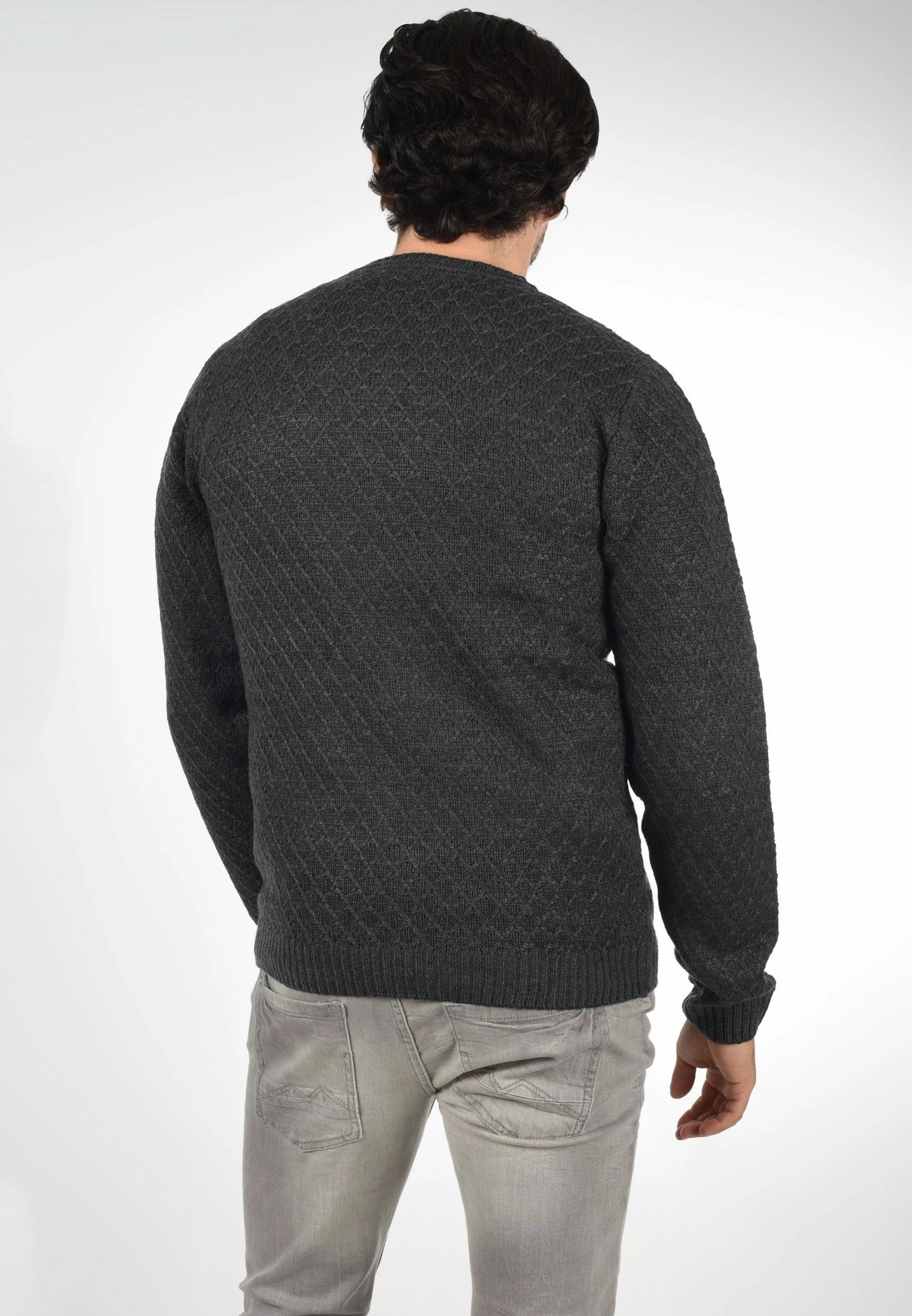 Blend Bhalamar - Jersey De Punto - Charcoal Mix 3 Blend Bhalamar - Jersey De Punto - Charcoal Mix - Imagen 3