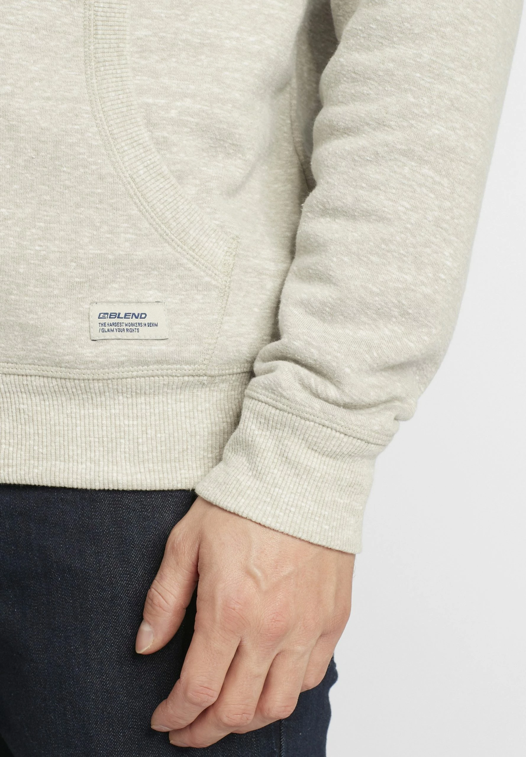 Blend Bhnix - Sudadera Con Cremallera - Stone Mix 5 Blend Bhnix - Sudadera Con Cremallera - Stone Mix - Imagen 5