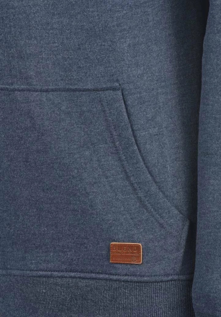 Blend Bhhulker - Sudadera Con Cremallera - Navy 3 Blend Bhhulker - Sudadera Con Cremallera - Navy - Imagen 3