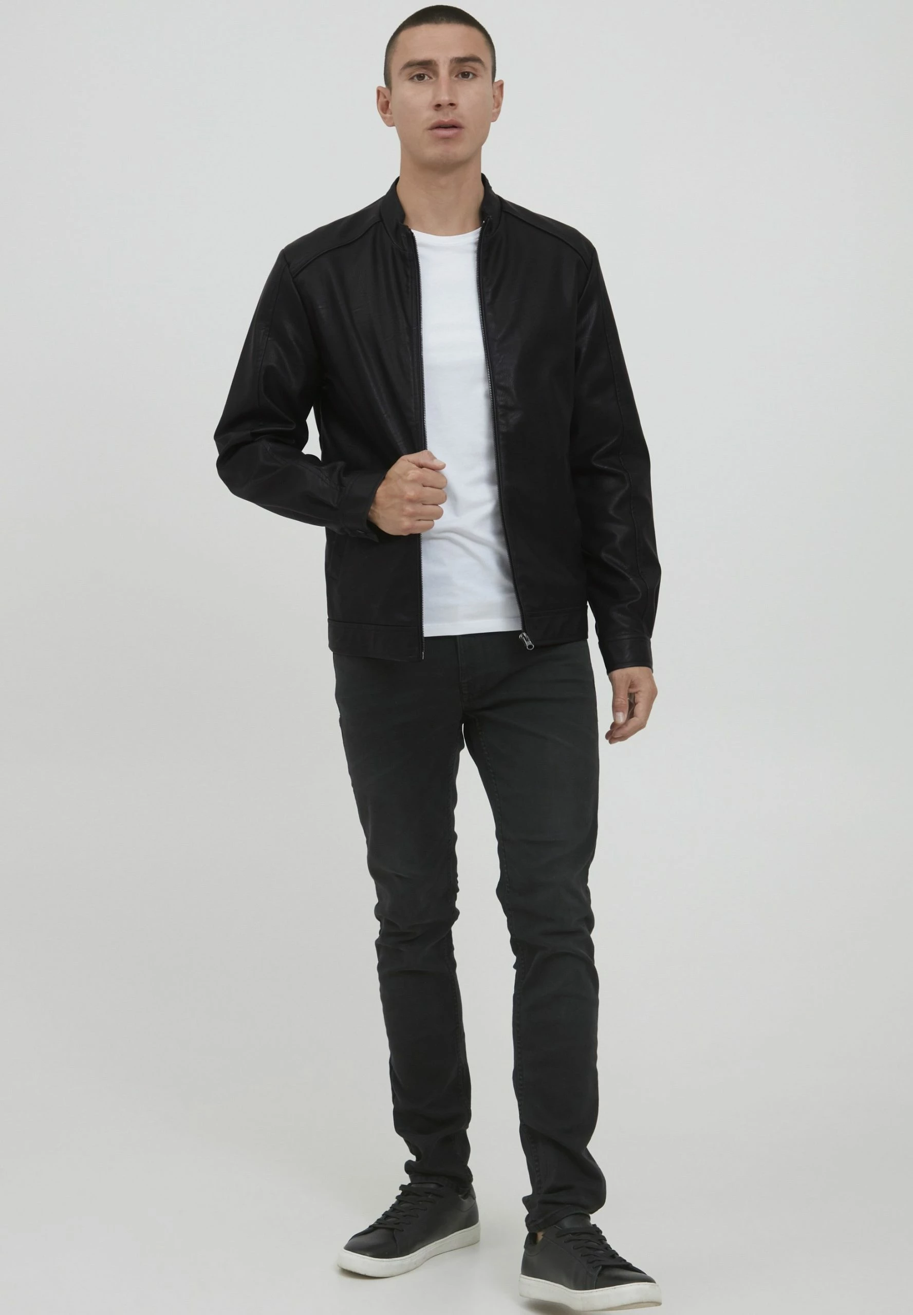 Blend Outerwear - Chaqueta De Cuero Sintético - Black 2 Blend Outerwear - Chaqueta De Cuero Sintético - Black - Imagen 2